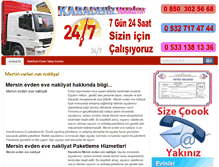 Tablet Screenshot of nakliyatfiyati.com